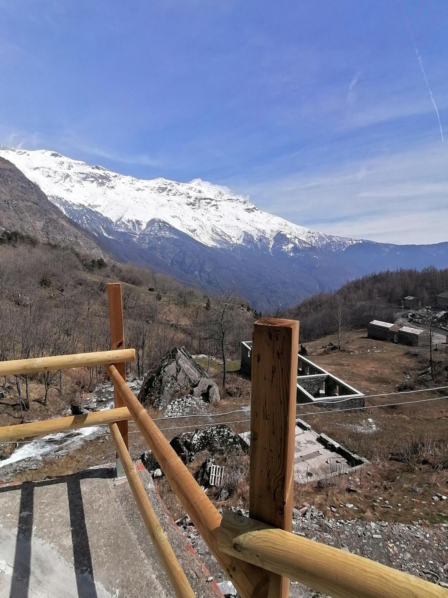 Ca Ad Me Pare Alloggio Con Terrazza Panoramica Moncenisio Exterior foto