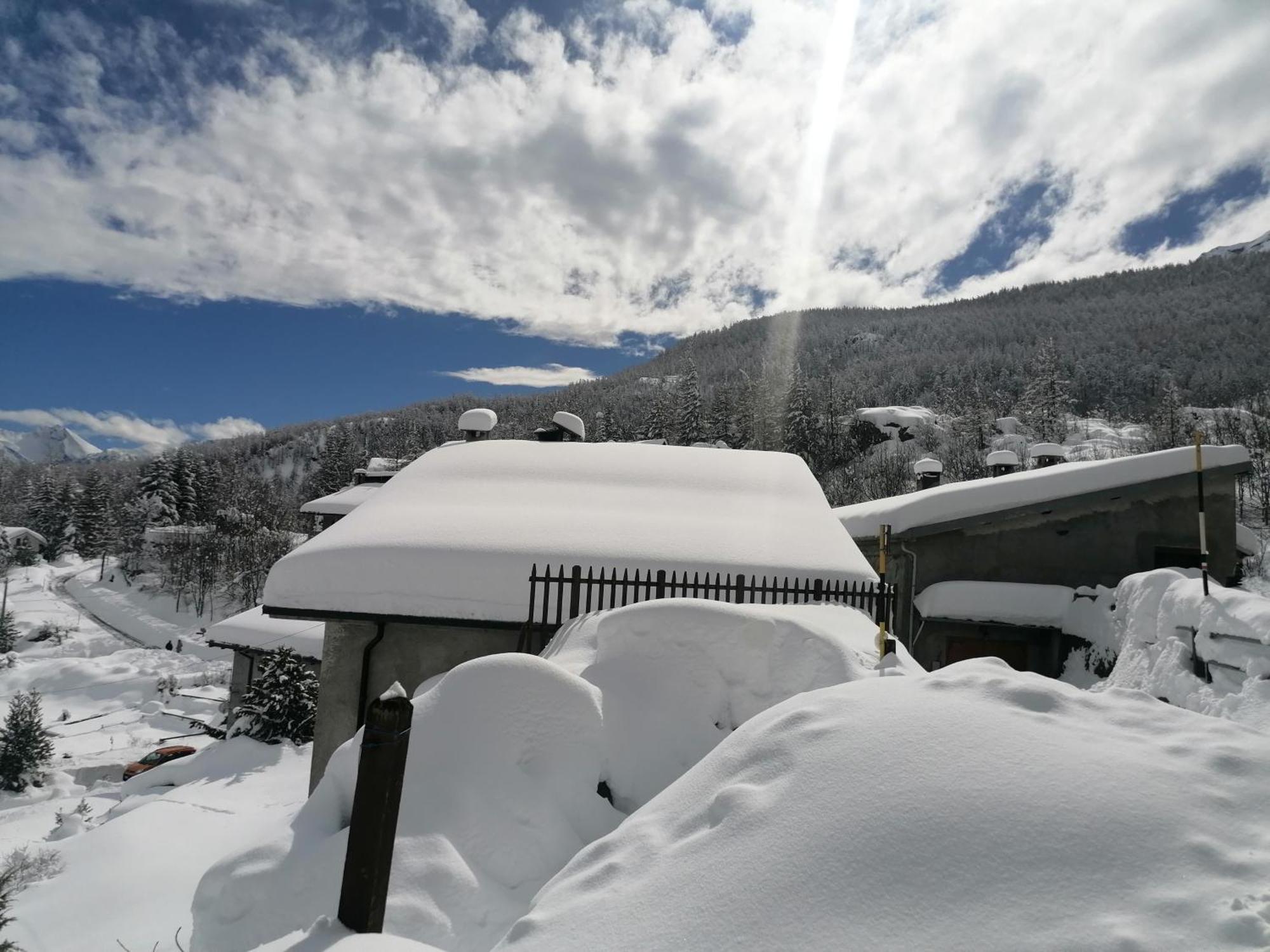 Ca Ad Me Pare Alloggio Con Terrazza Panoramica Moncenisio Exterior foto